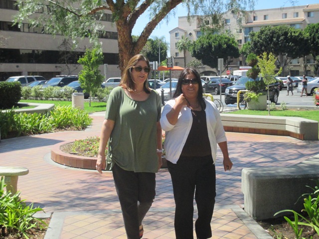 Meet our bookkeeper- Nadia and Office Manager-Gina. We hope you are enjoying the California sunshine right now too!