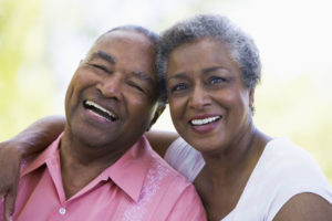 What Can I Do about Sagging Lower Eyelids? Happy couple smiling