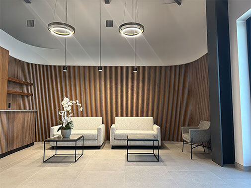 Eyesthetica Pasadena Office Lobby